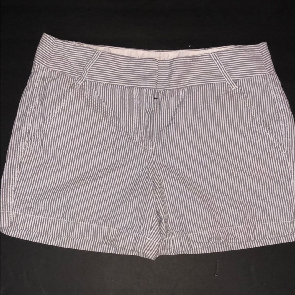 J. Crew Cotton Pinstripe‎ Shorts